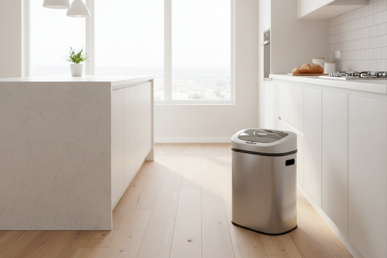 21 Gal. Auto-Open Infrared Trash Can
