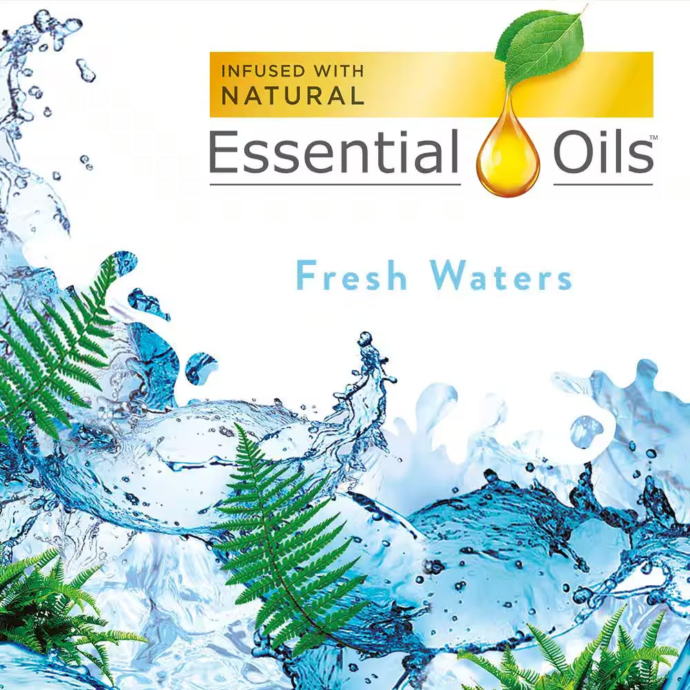 0.67 Oz. Fresh Waters Scented Oil Automatic Plug-In Air Freshener Refill (5-Refills)